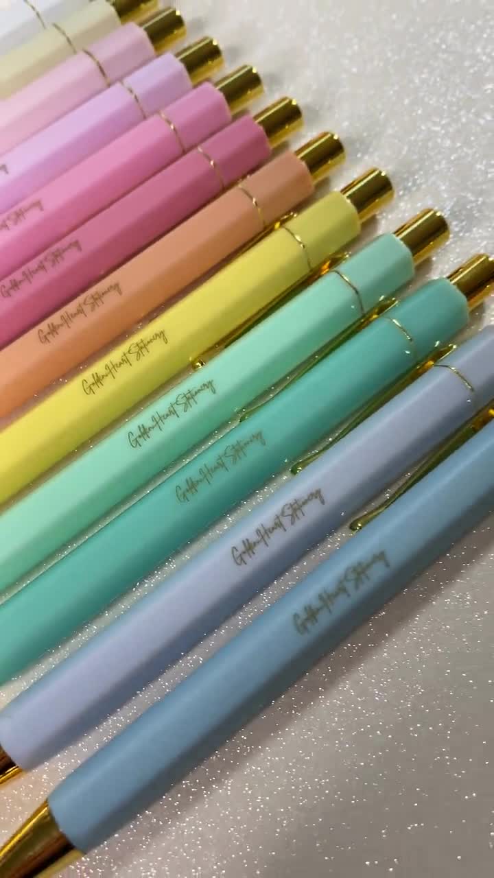 20 Colors Beadable Pens Plastic Bead Ballpoint Pens Bulk , Cute Cool DIY  Pens For Journaling Women Students Teacher Graduation Christmas Gift Office  S