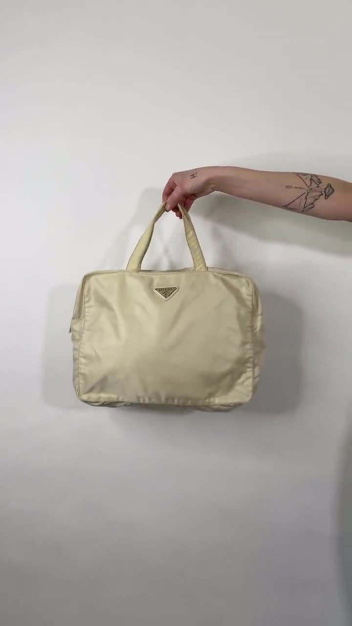 Prada Large Nylon Tote Bag