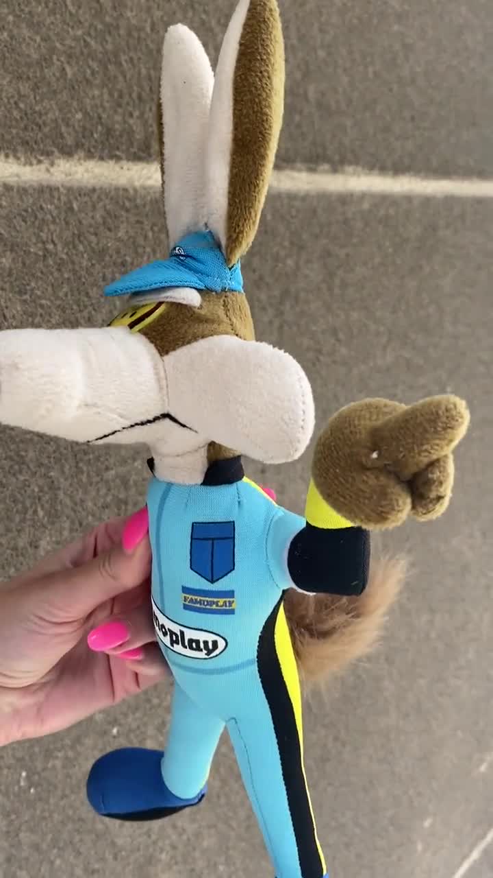 ヴィンテージ ワイリー・コヨーテ ぬいぐるみ 1990年代、コレクターズ