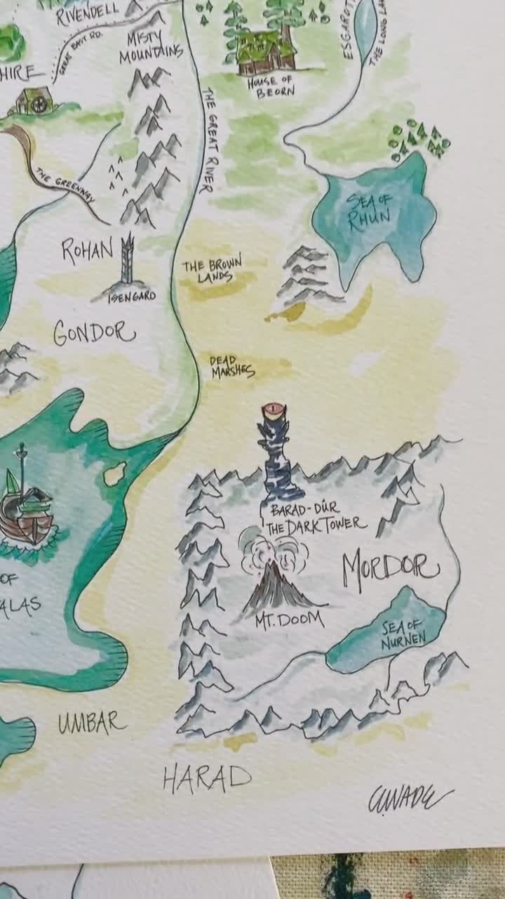 A Reader's Map to The Fellowship of the Ring
