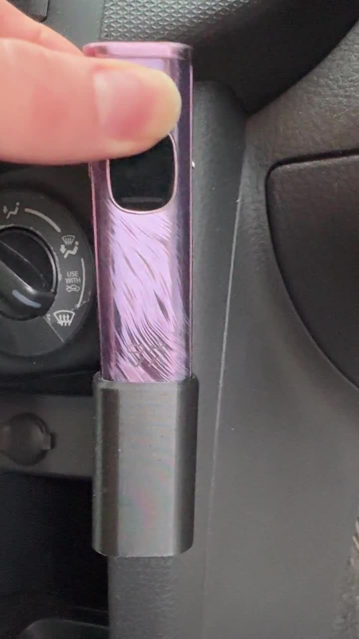 Secure Car Vape Holder: Convenient On-the-Go Charging Station for  E-Cigarettes & Mods Dashboard Organizer