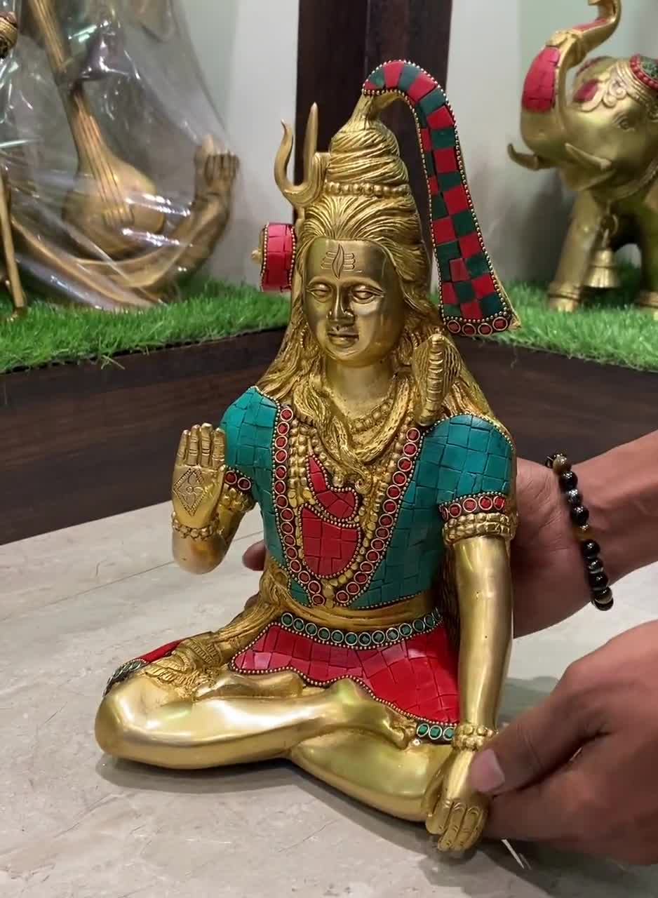 The Banjaras - Brass Lord Shiv Shankar Brass Idol