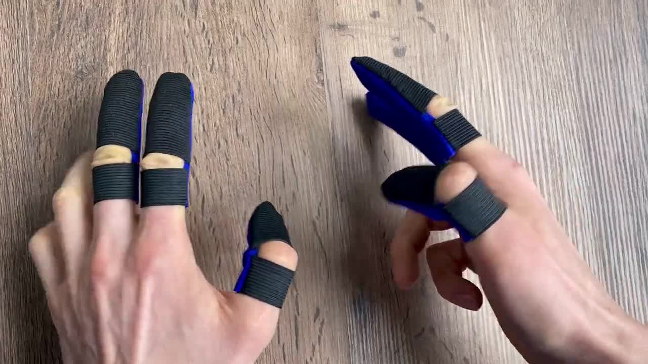 Leather Thumb & Finger Guards - Lee Valley Tools