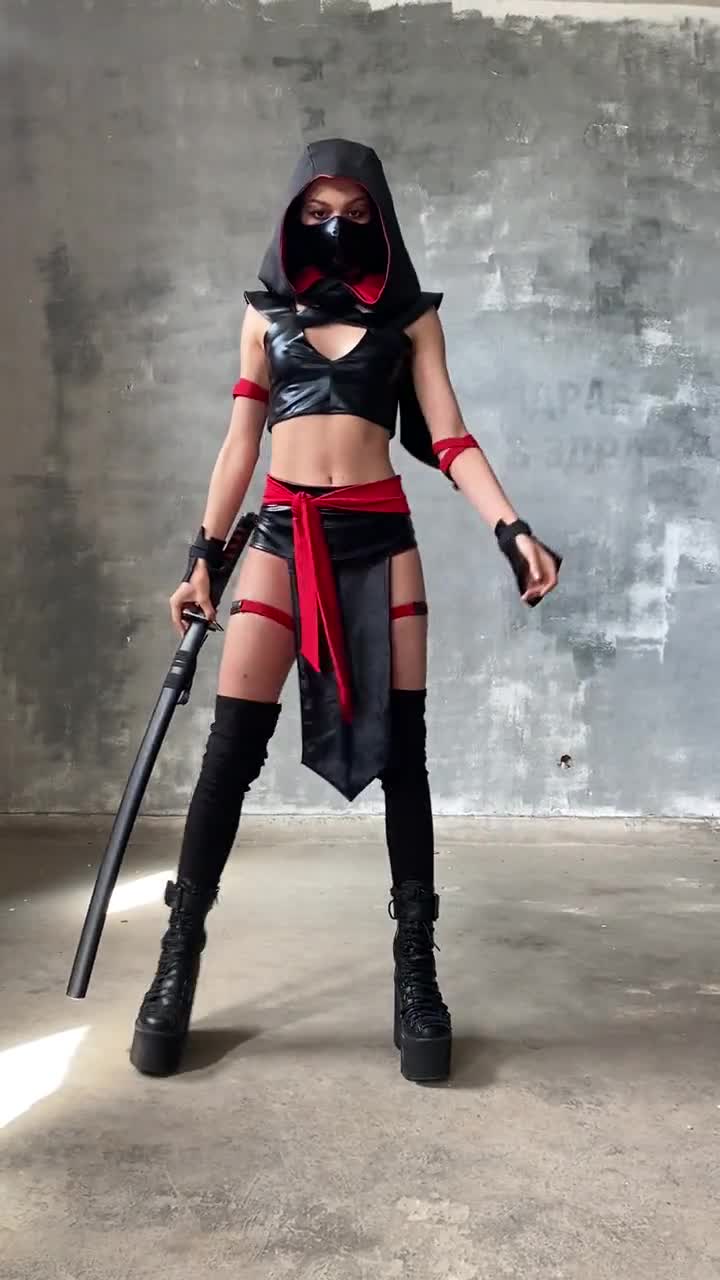 ninja costume for women