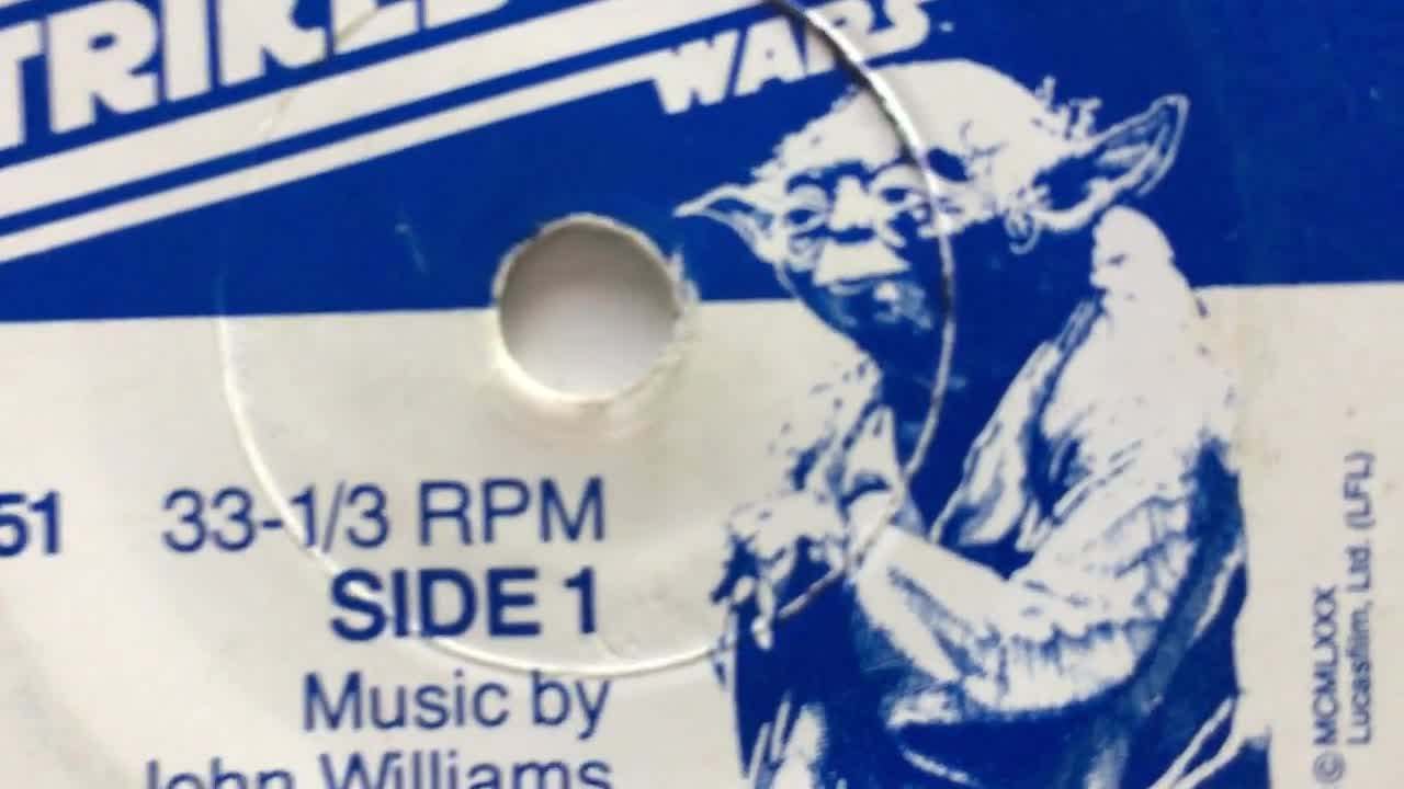 Star Wars - the Empire Strikes Back 7' Vinyl Record, Buena Vista
