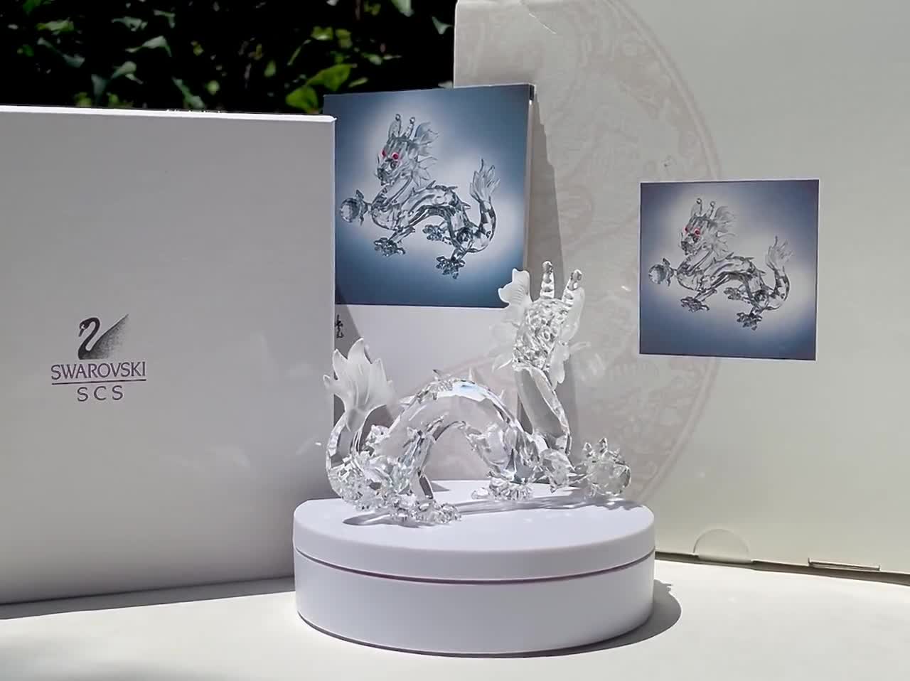 Vintage Swarovski Crystal Dragon 1997 Annual Edition Figurine - Etsy