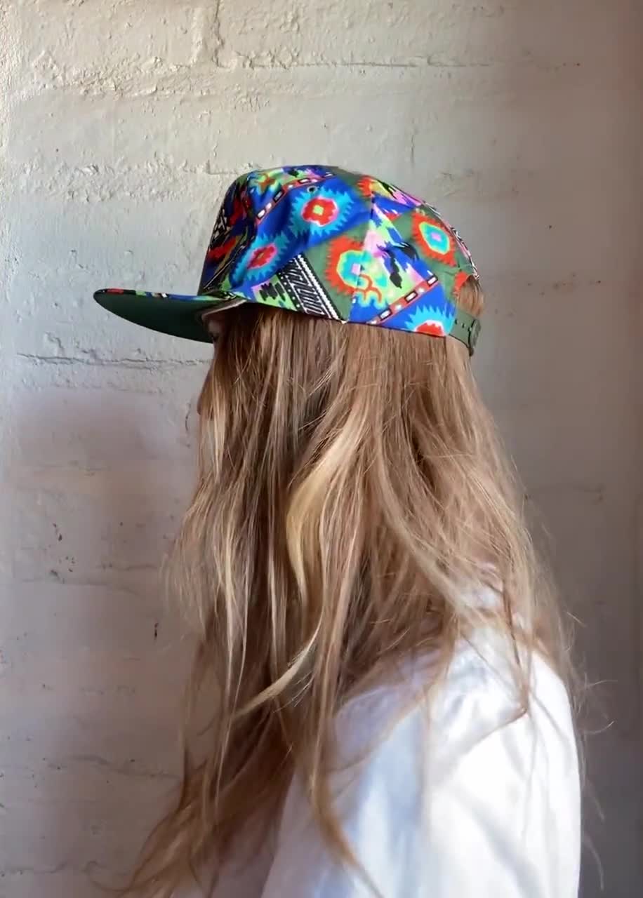 Vintage 90's Deadstock Nissin Colorful SW Tribal Neon Streetwear