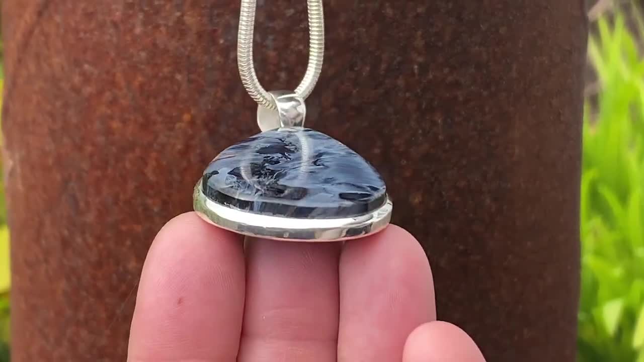 925スターリングシルバーのピーターサイトペンダント - ハンドメイド32