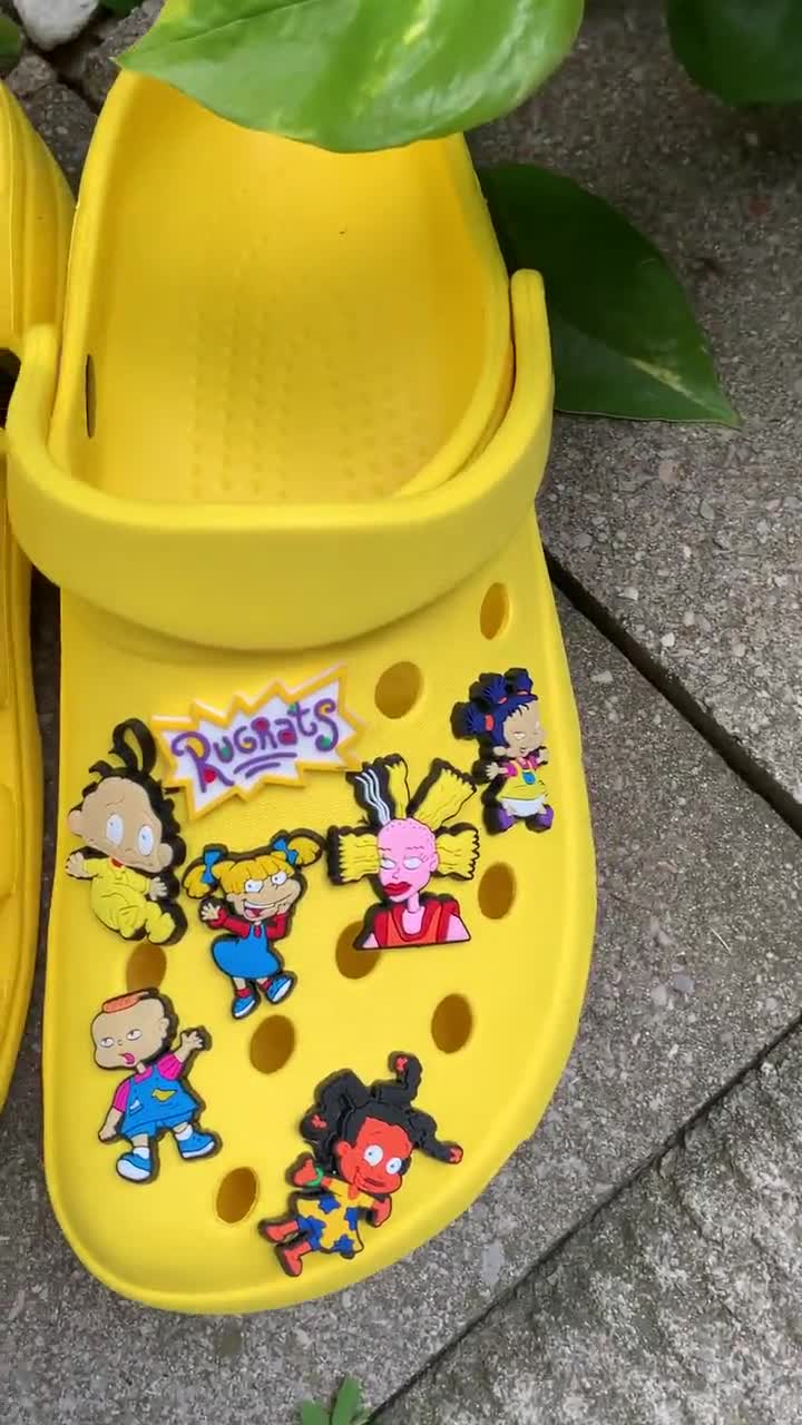 Kids Croc Clog Shoe Charms 90's Character shoe Clips Shoe Charms