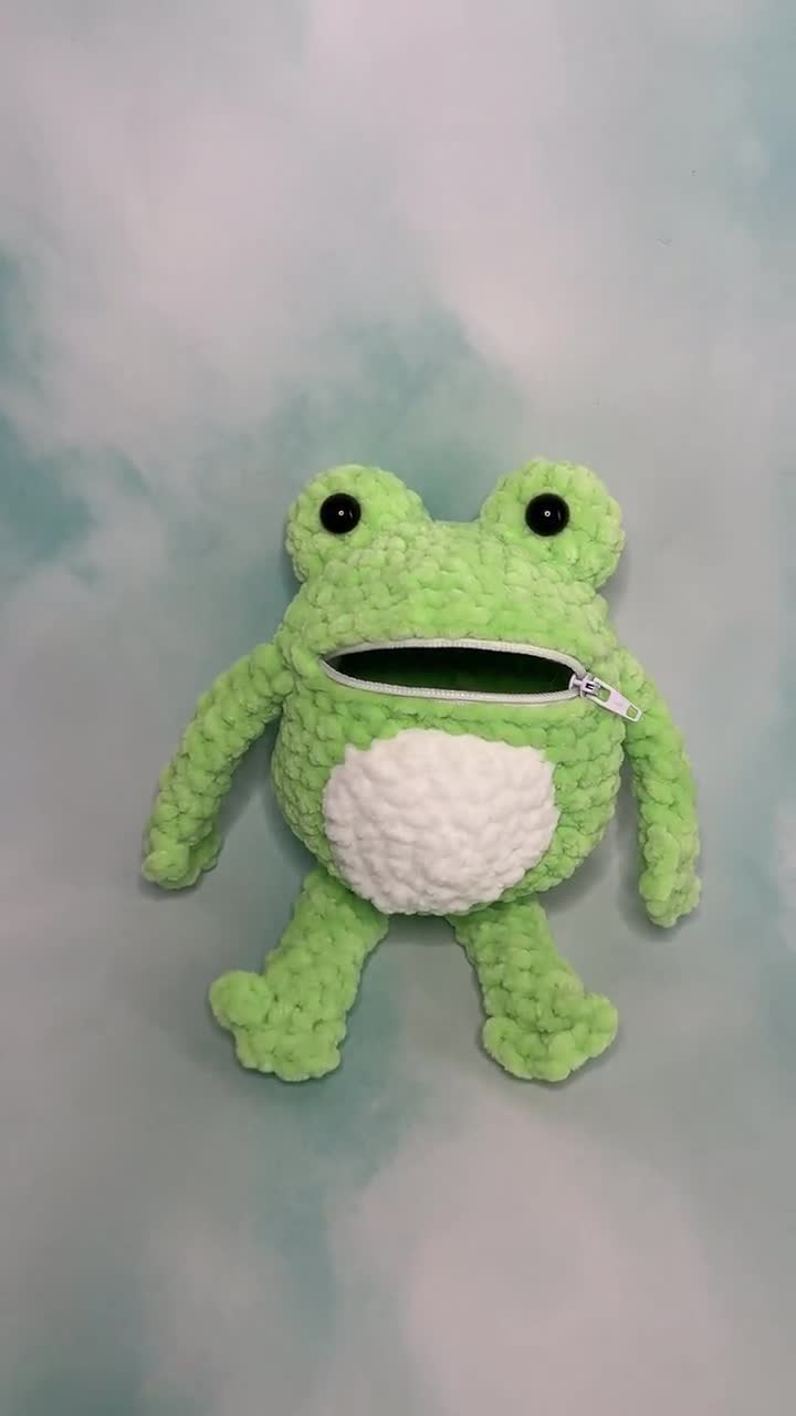 Crochet Mini Frog Plushie Amigurumi Plush Frog Plush Cute Frog Froggie  Stuffed Animal Plush Handmade -  Sweden