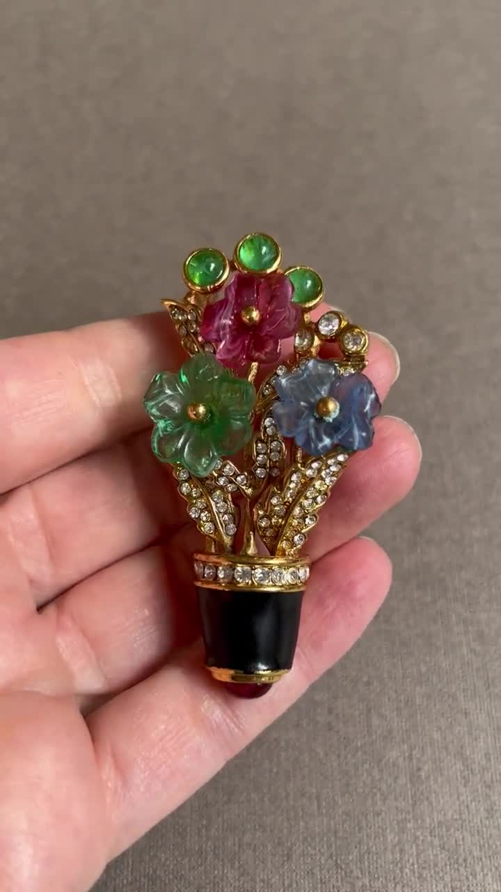 BIJOUX CASCIO ビジューカシオ ヴィンテージ　ブローチ BIJOUX CASCIO ビジューカシオ ヴィンテージブローチ