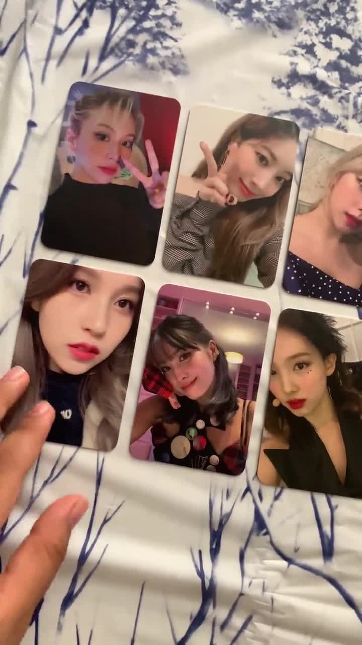 Twice Scientist Formula of Love Kpop Photocard Stickers 