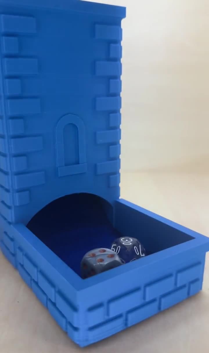 Tabletop Dice Tower – Noise-Reducing and RPG Ready video poster