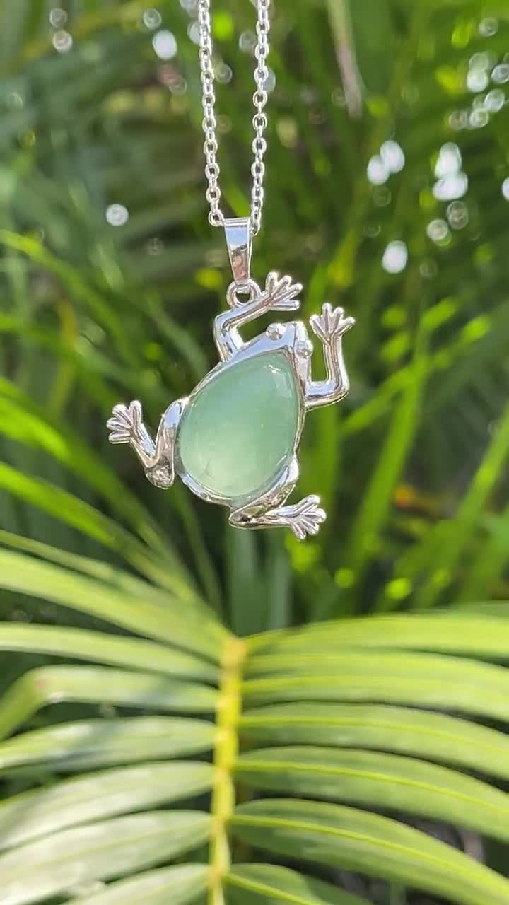 Natural Green Aventurine & Ethiopian Opal Gemstone Necklace outlet Sterling Silver CZ Pendant Gift Beaded Aventurine Stone jewelry Gift for Her