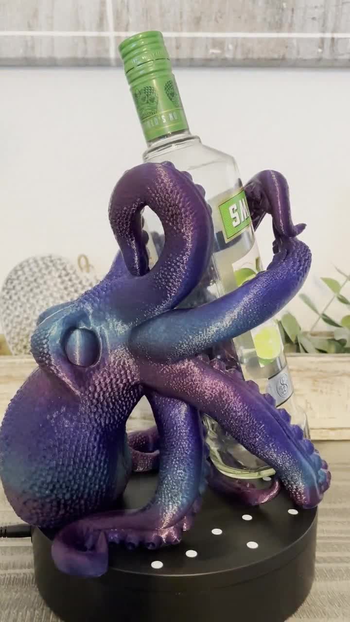 Shampoo and bottle holder - Octopus