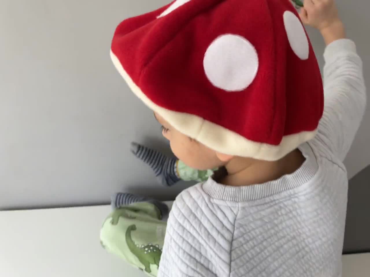 Wantism Costume de champignon Mario Chapeau de cosplay Chapeau de fête