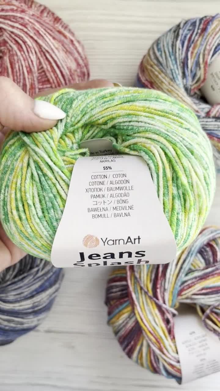 Yarn Art Yarnart Jeans Yarn, Amigurumi cotton Yarn, cotton Yarn crocheting,  Knitting Yarn, amigurumi cotton Yarn, Turkish Yarn, 55% cotto