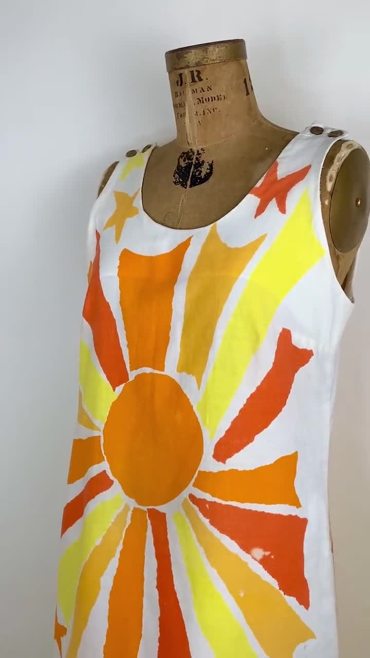 Vera Neumann 70’s シャツ トウモロコシ柄　ビンテージ　L Vera Neumann vintage top 70s Hawaiian | eBay