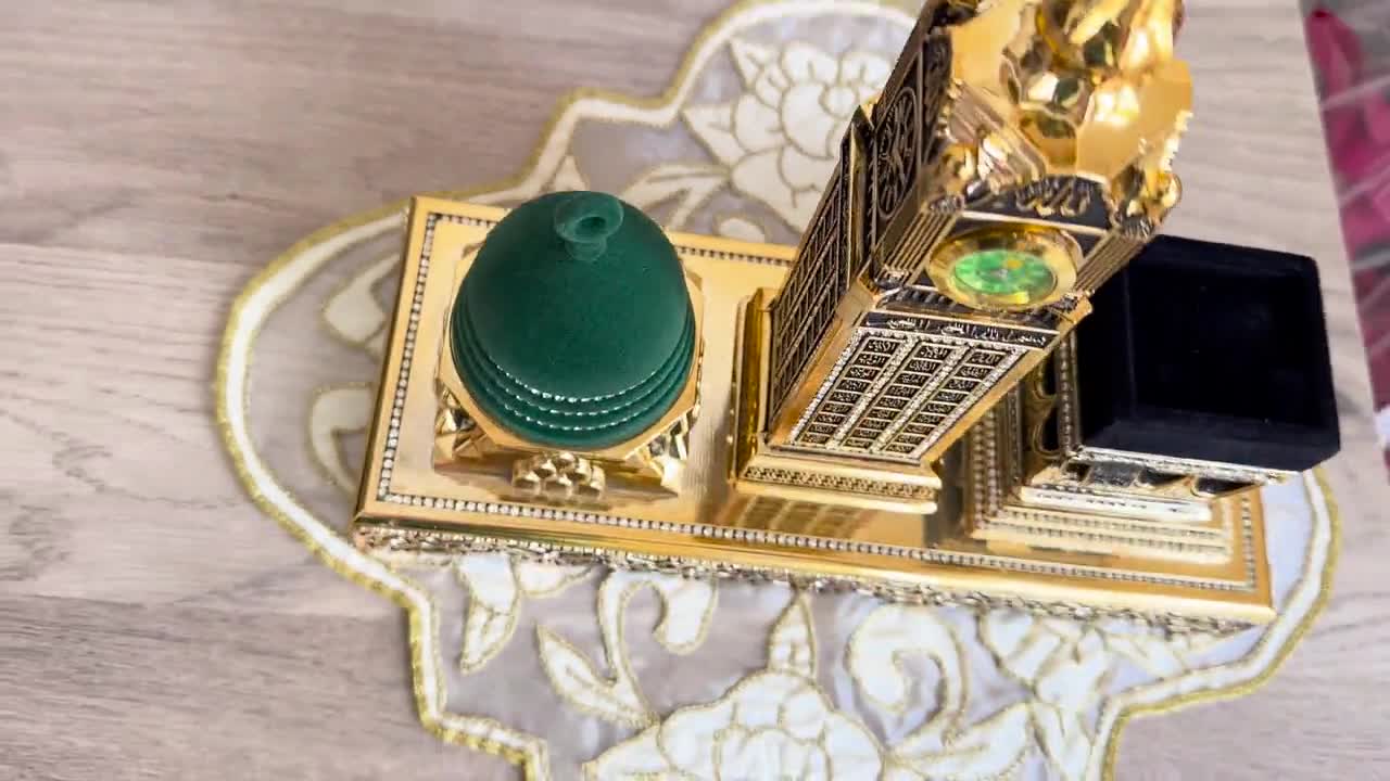 Islamic Home Decor - Kaaba, Al-masjid An-nabawi & Makkah Clock