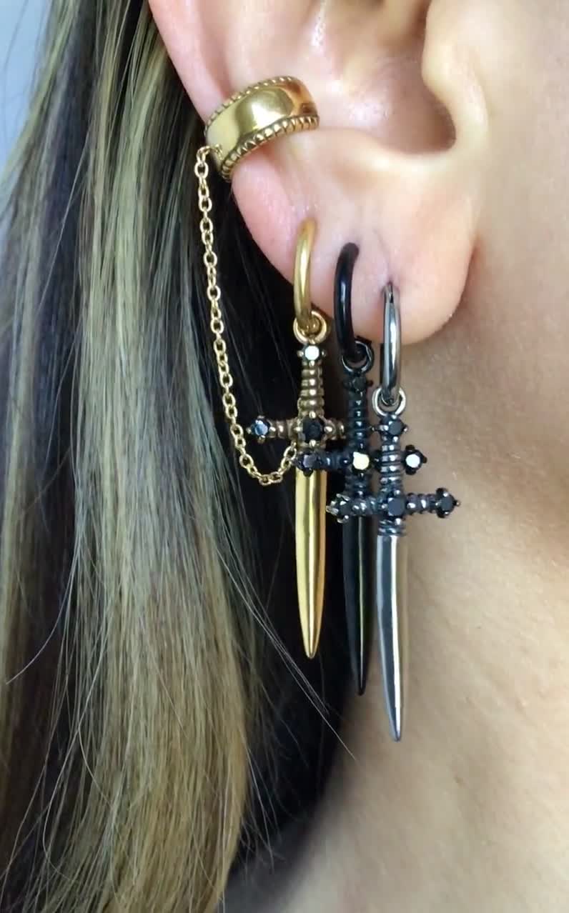 アクセサリー A&G Dagger Pierce エーアンドジー 美品 A&G ペンダント ダガー DAGGER CHARM