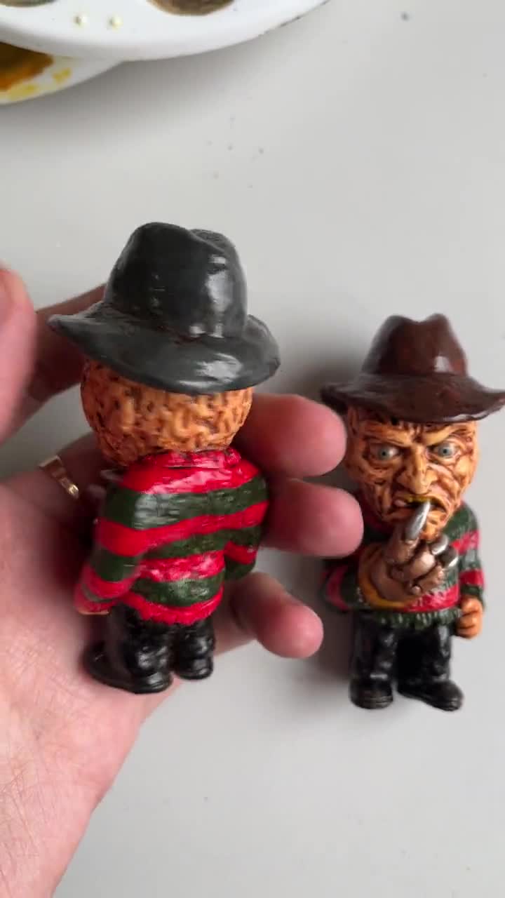 Freddy Krueger , Horror, Halloween, Art Toy, Maniac, Figure video poster