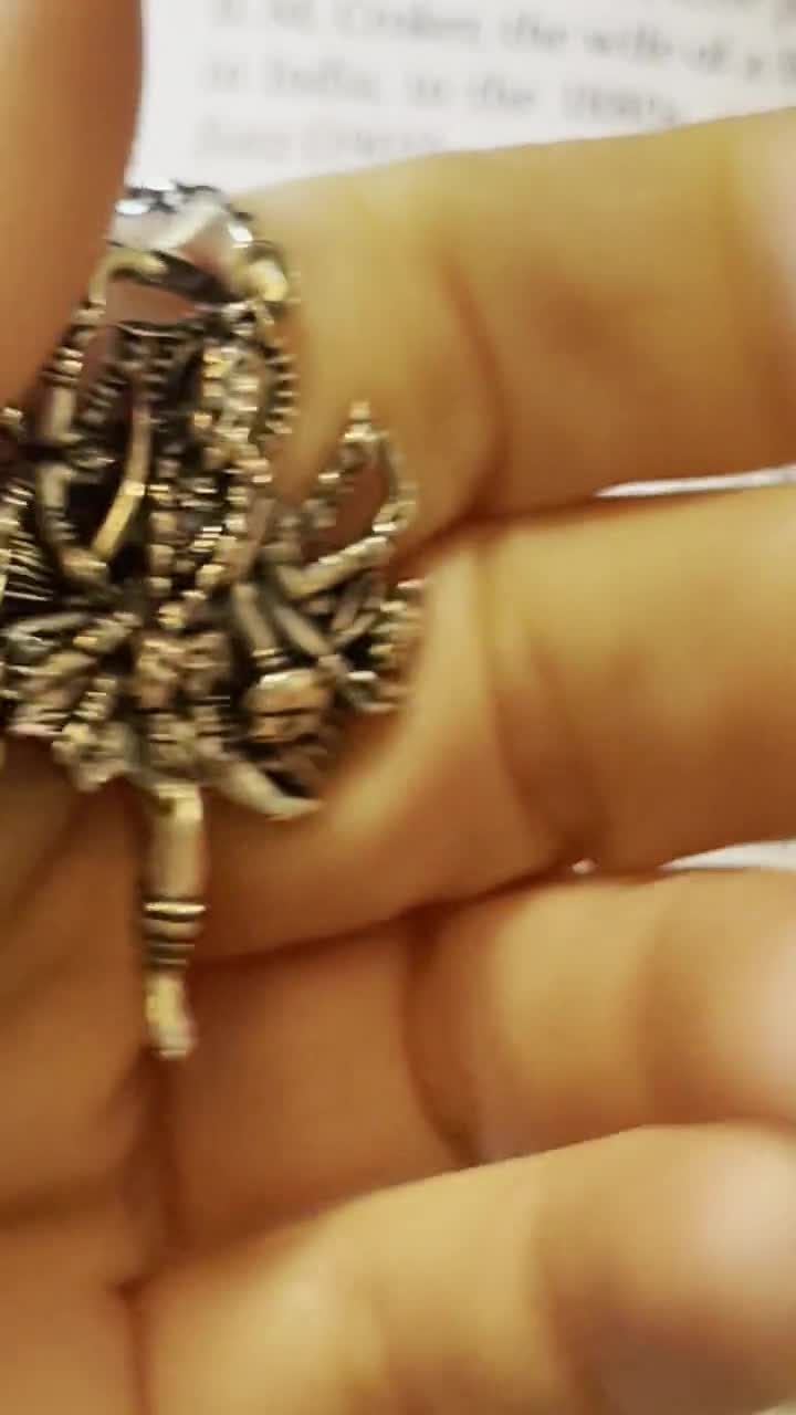 Buy Kali Pendant Indian Hindu Goddess German Silver Necklace Mahakali  Silver Chain Oxidized Spiritual Jewelry Religious Gift Ideas Kali Jewelry  Online in India 