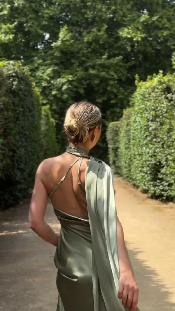 orange yellow bridesmaid dresses Golden Dress Chiffon High Slit / 0 Delicate spaghetti straps frame Mini/Short Beige Prom Dresses, Color:Buttons - White Floral wedding dress with Long Sleeves