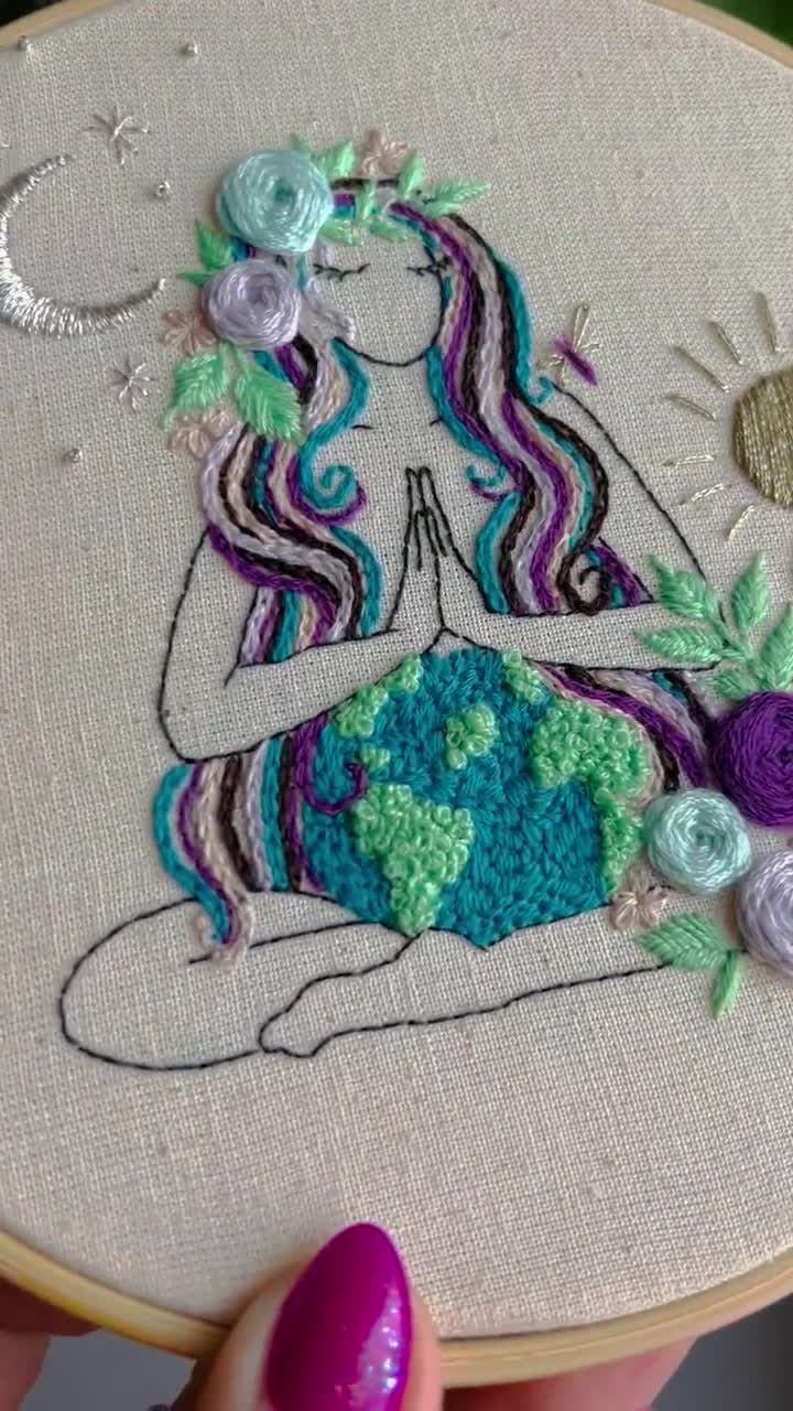 Amazon.com: Armindou Embroidery Kit for Adult Kids Beginner