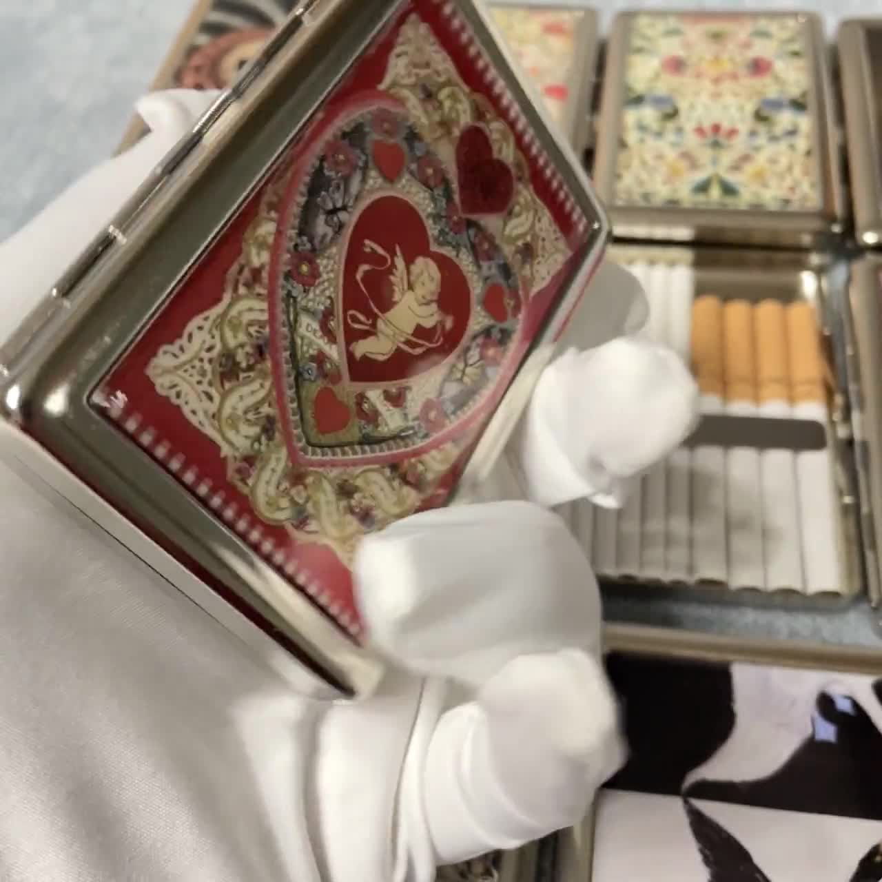 Happy Valentine's Day Cigarette Case Vintage Love Holder Wallet - Etsy