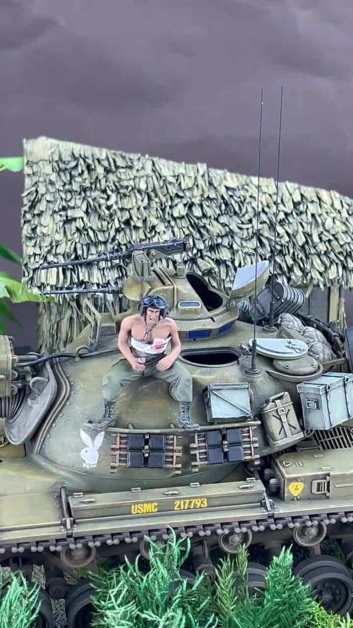 ProPainted 1:35 ベトナム戦争で負傷したアメリカの戦車兵（戦車なし