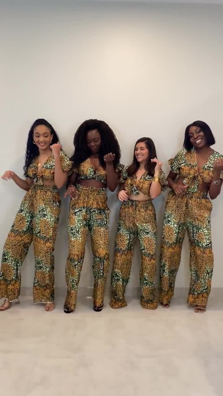 African Women 2 Piece Set, Women Matching Pants and Shirt, Ankara Women 2  Piece Set, Plus Size 2piece Set, Palazzo Pants, Plus Size Clothing -   Canada