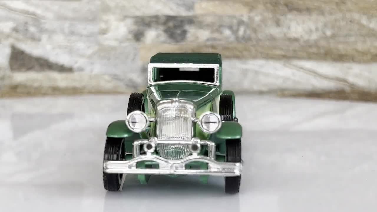1930 DUESENBERG J Town Car, Vintage Diecast Car, 1/43 Scale Model