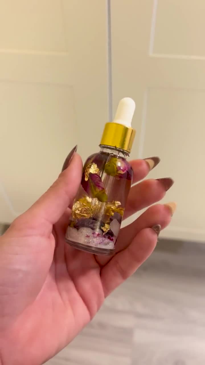 Obsession Ritual Oil – Passion, Desire, Attraction – Crystal Infused Botanical Blend video poster