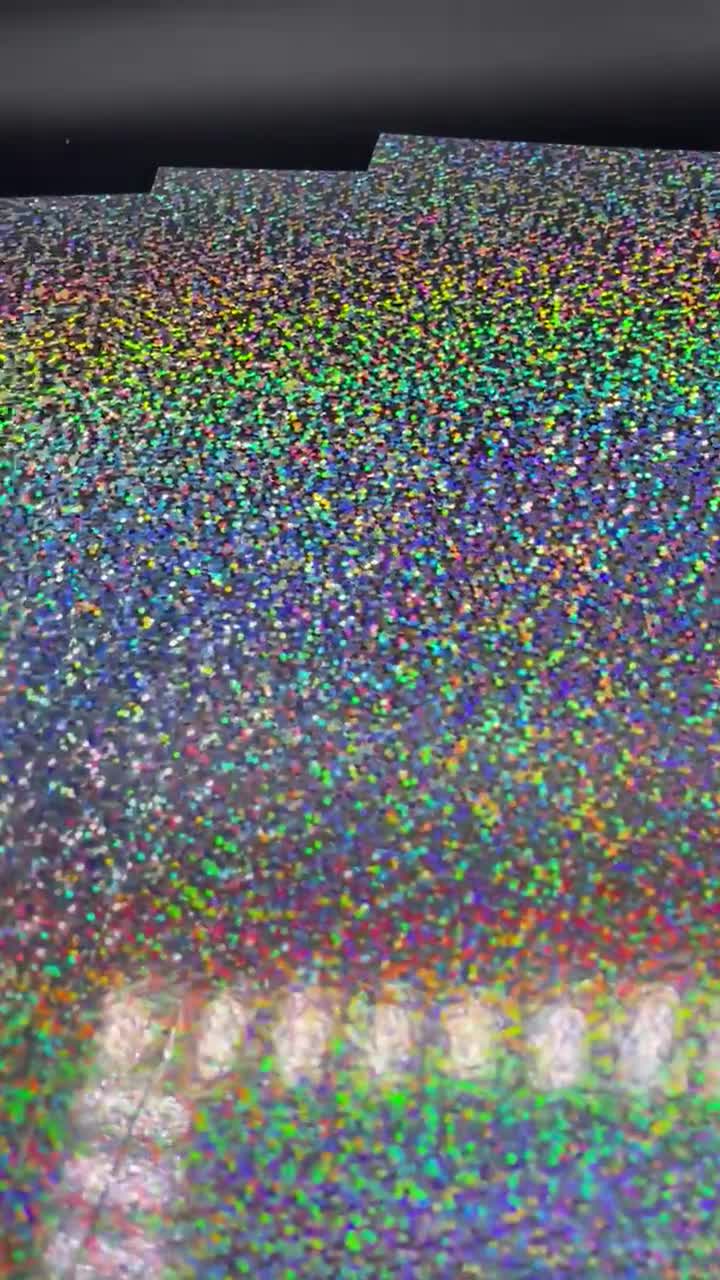 Holographic Cardstock Confetti pack of 5