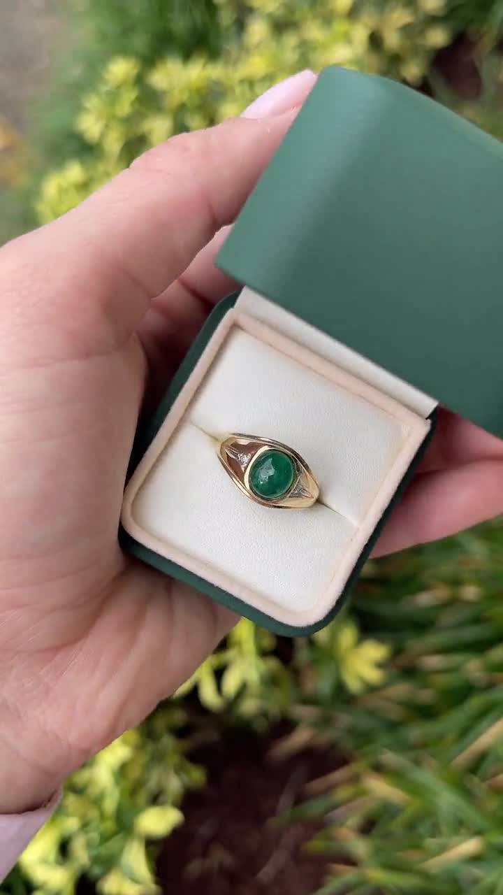 Silver925/グリーンアメジスト/5.6ct/オーバルカボション/彫刻 94133203d1563f825a5e6c80be3d90