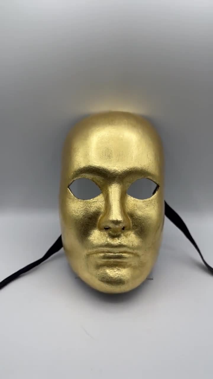 Golden Mask Full-face Costume Mask 