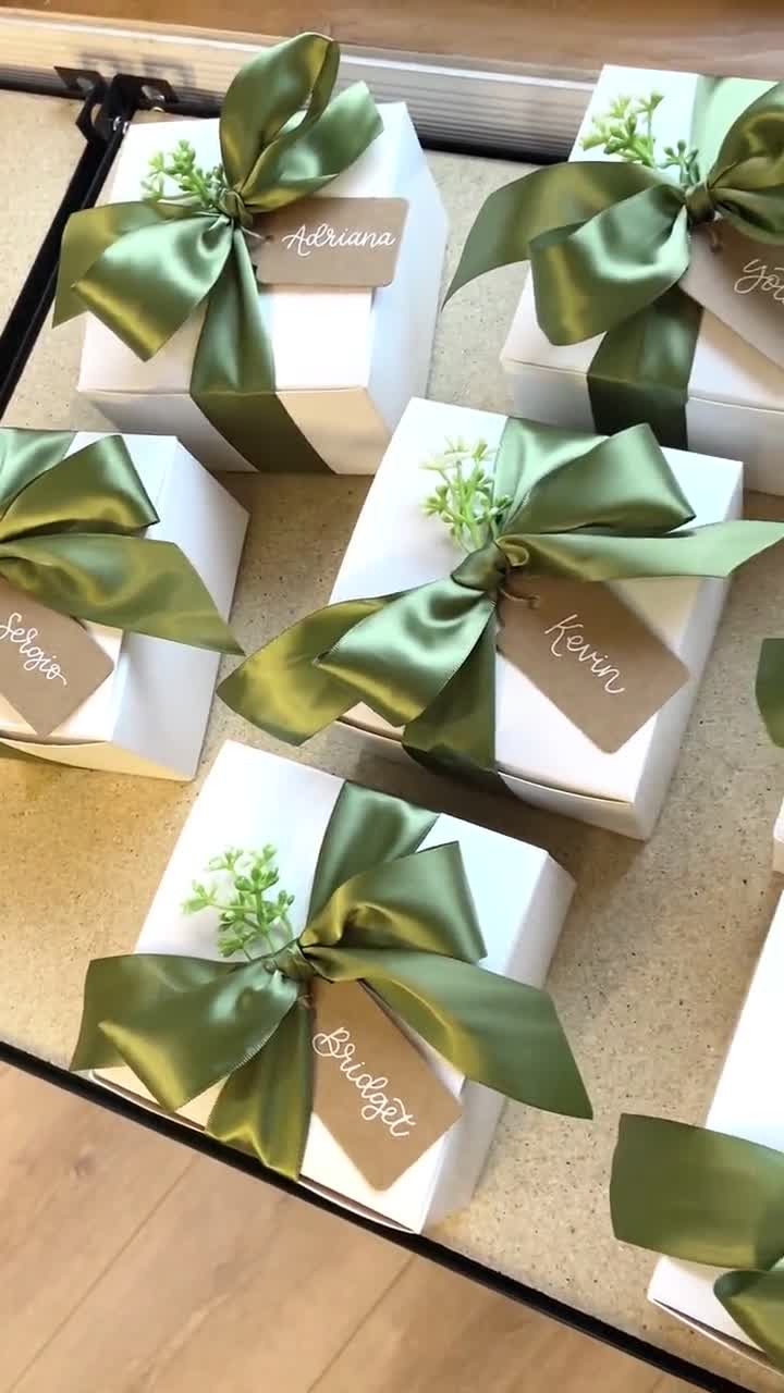 GIFT WRAPPING Service for Grace Bloom Orders Sage Green Add-on Gift Wrap  for Bridesmaid, Birthday, Wedding not Sold Separately 