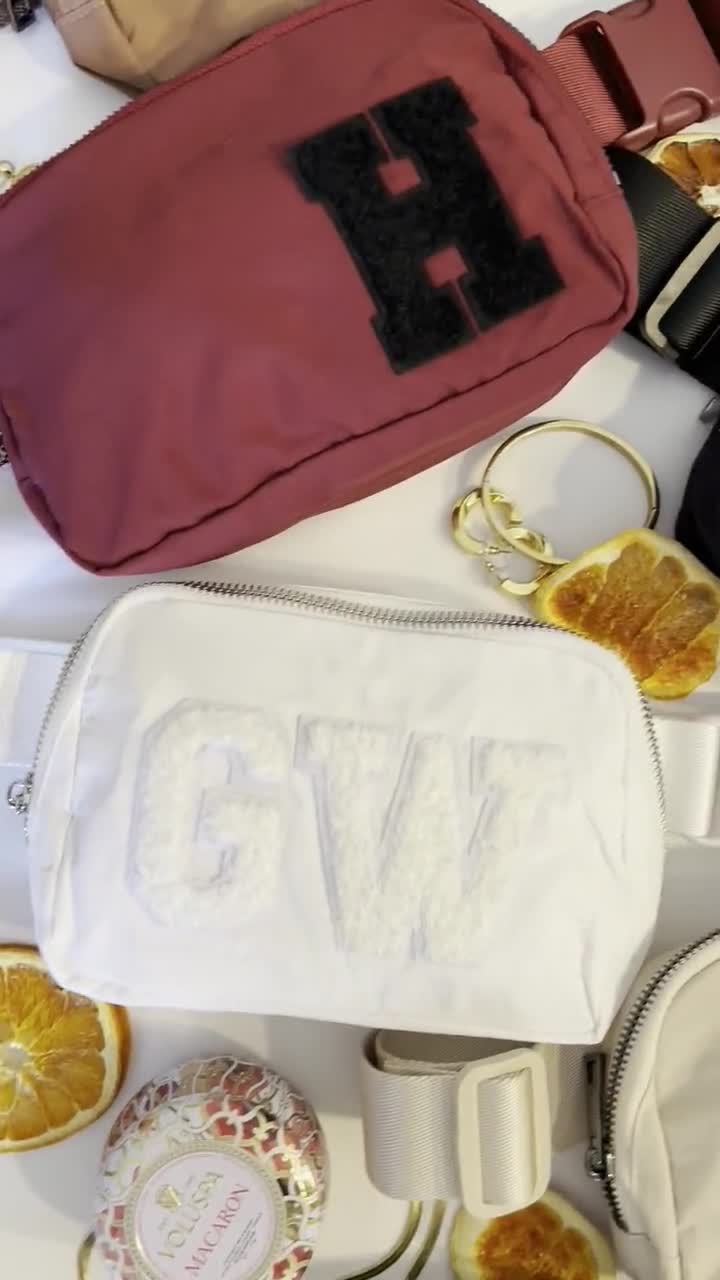 Custom Personalized Belt Bags Monogram Fanny Pack Gifts Lululemon