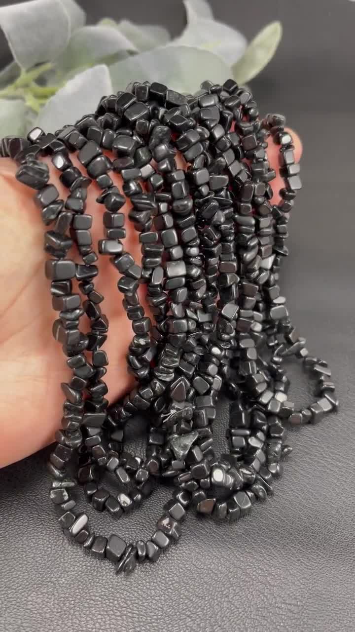 Black Gemstone Beads For Jewelry Making