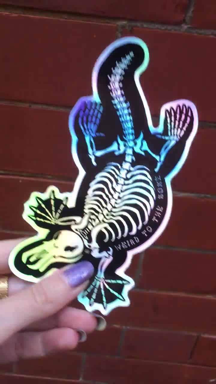 Repurposed Maxine Single Patch Holographic Foil