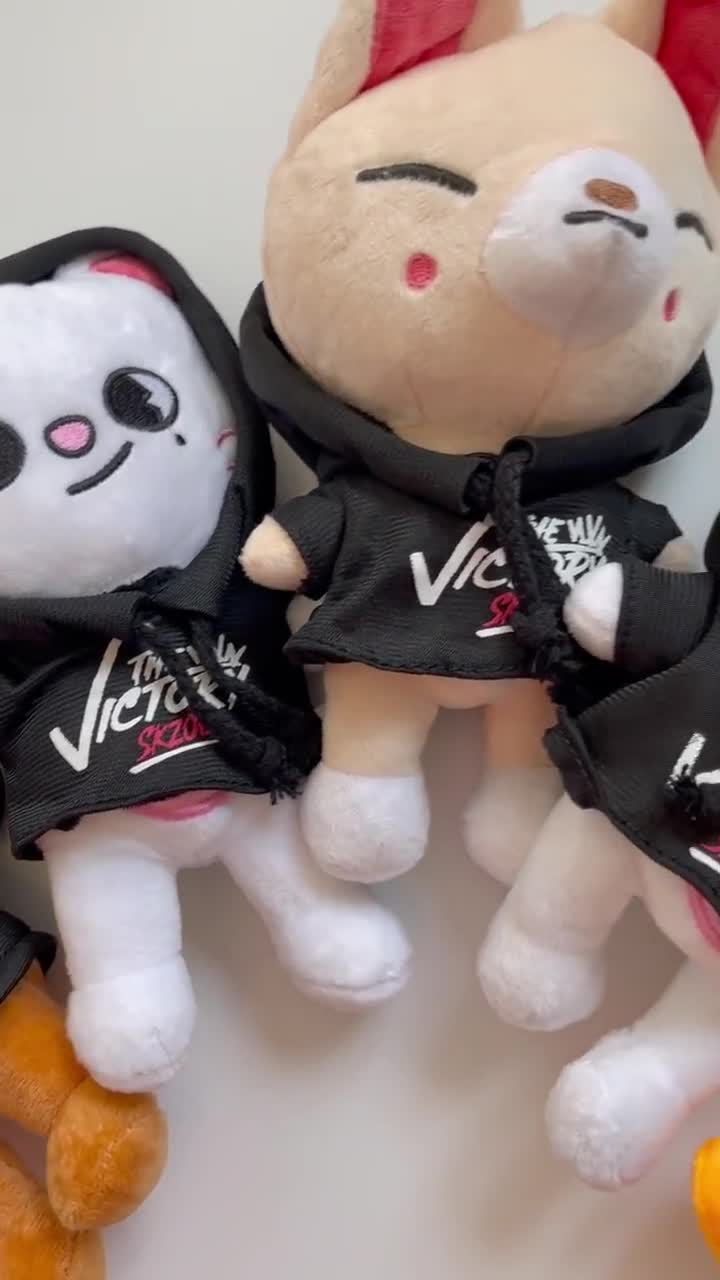 PQKL-party Stray Kids pluche Skzoo Stray Kids, pluche dier Stray Kids, Skzoo pluche pop, speelgoed, Skzoo pluche dier, zacht, decoratie, pluche voor zwerfdieren, jongens en meisjes, verjaardagscadeau