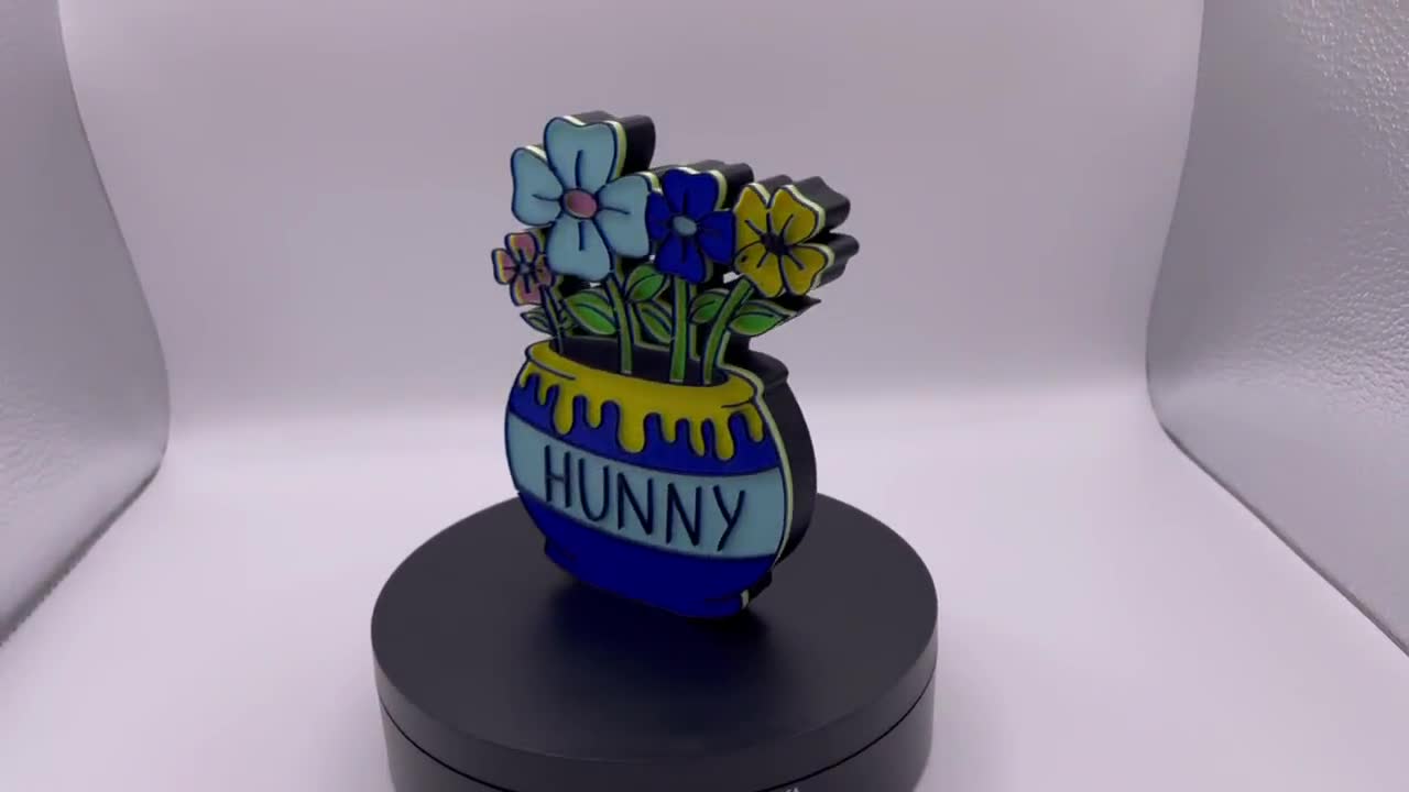 Winnie the Pooh Hunny Pot I designed and printed : r/3Dprinting