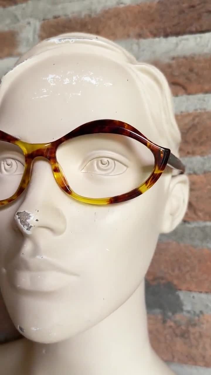 Lunettes De Soleil Pierre Cardin Rétro Surdimensionnées - Marron, Modèle Avante Garde Occasion