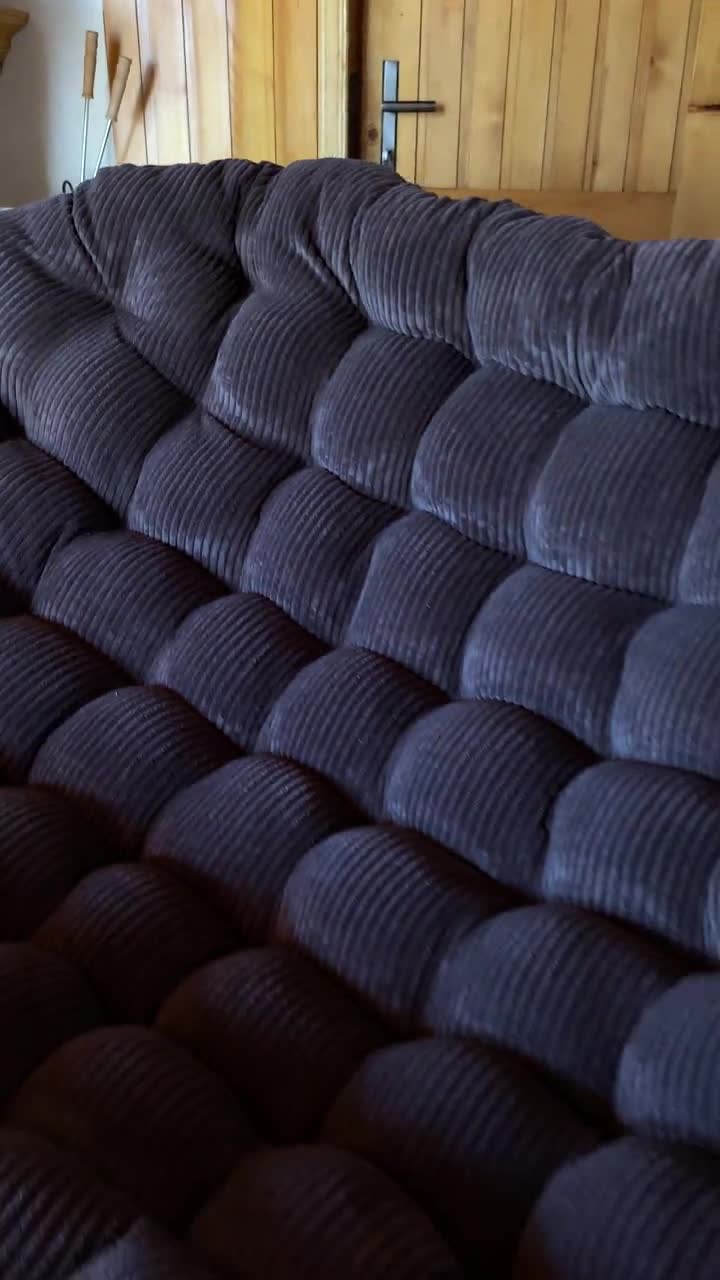 Double Papasan Corduroy Cushion | Replacement Mamasan Chair