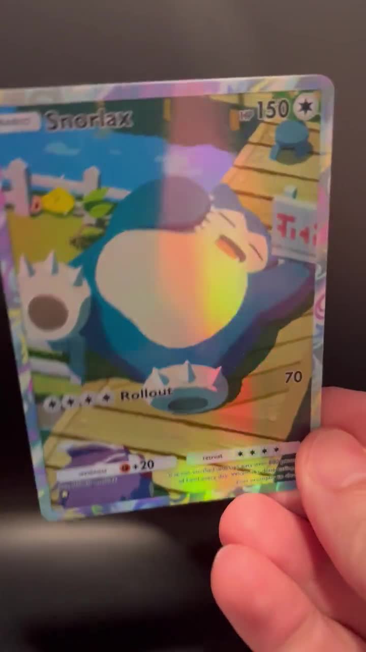 ポケモン TCG ポケット カビゴン ホログラフィックイラスト レア 自作
