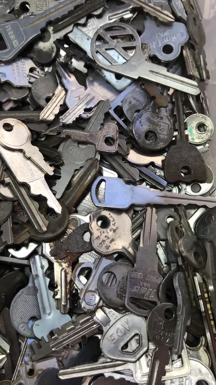 Keys, Lot of 10 Old Keys, Silver Color Keys, Used Keys, Assortment of Keys,  Vintage Keys, Craft Keys, Best Seller, Steampunk Key