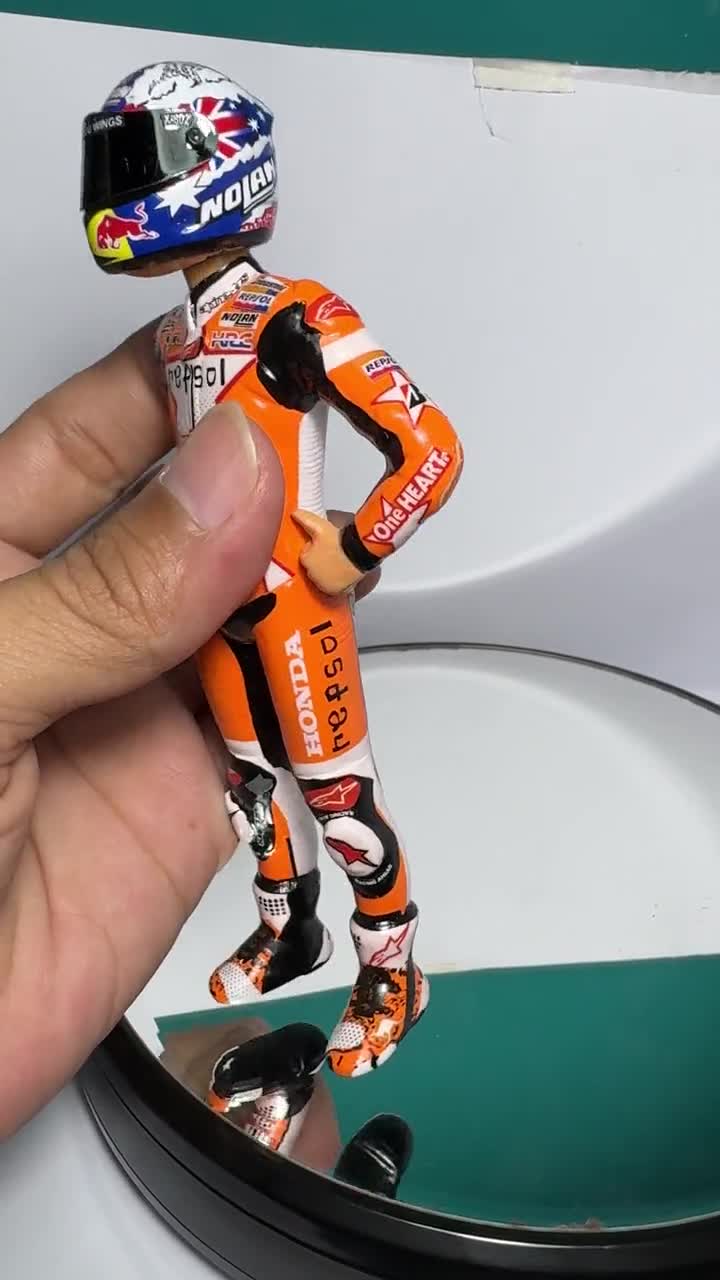C. Stoner フィギュア 2006年 1:12 1/12 Scale Motogp Rider Figure Figurine Casey Stoner Aragon