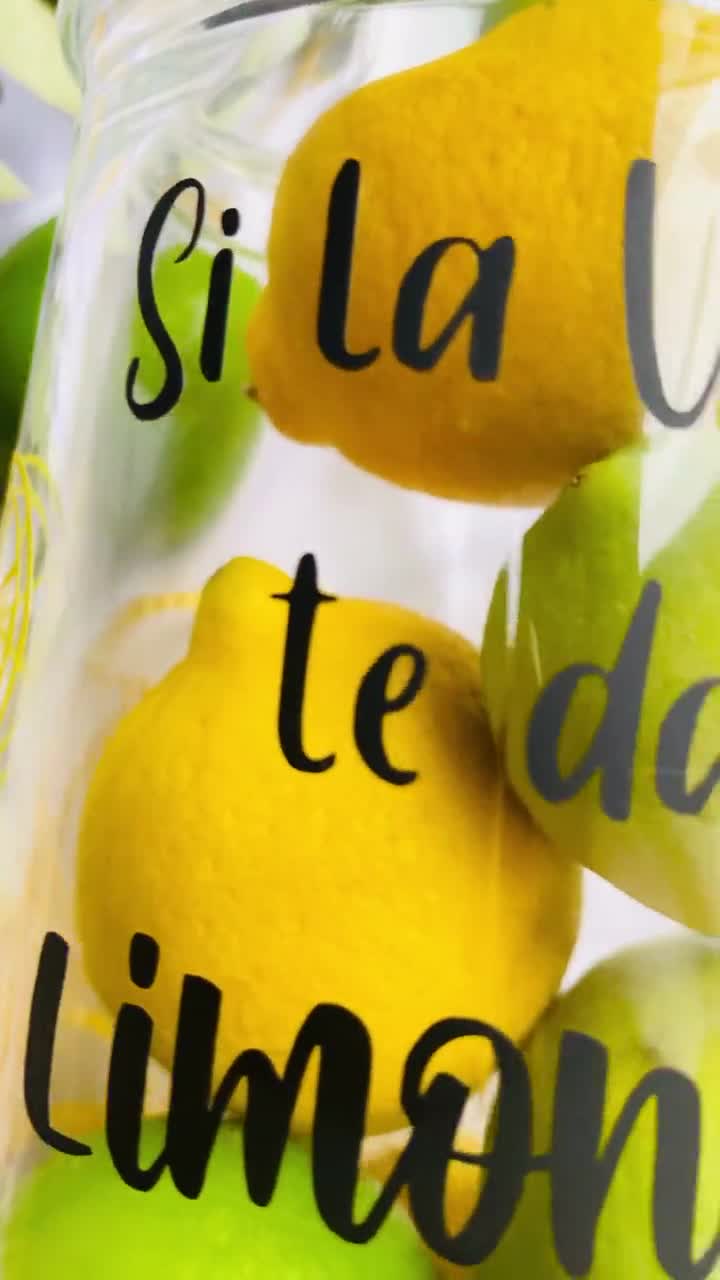 Pitcher: Si La Vida te da Limones haz Limonada