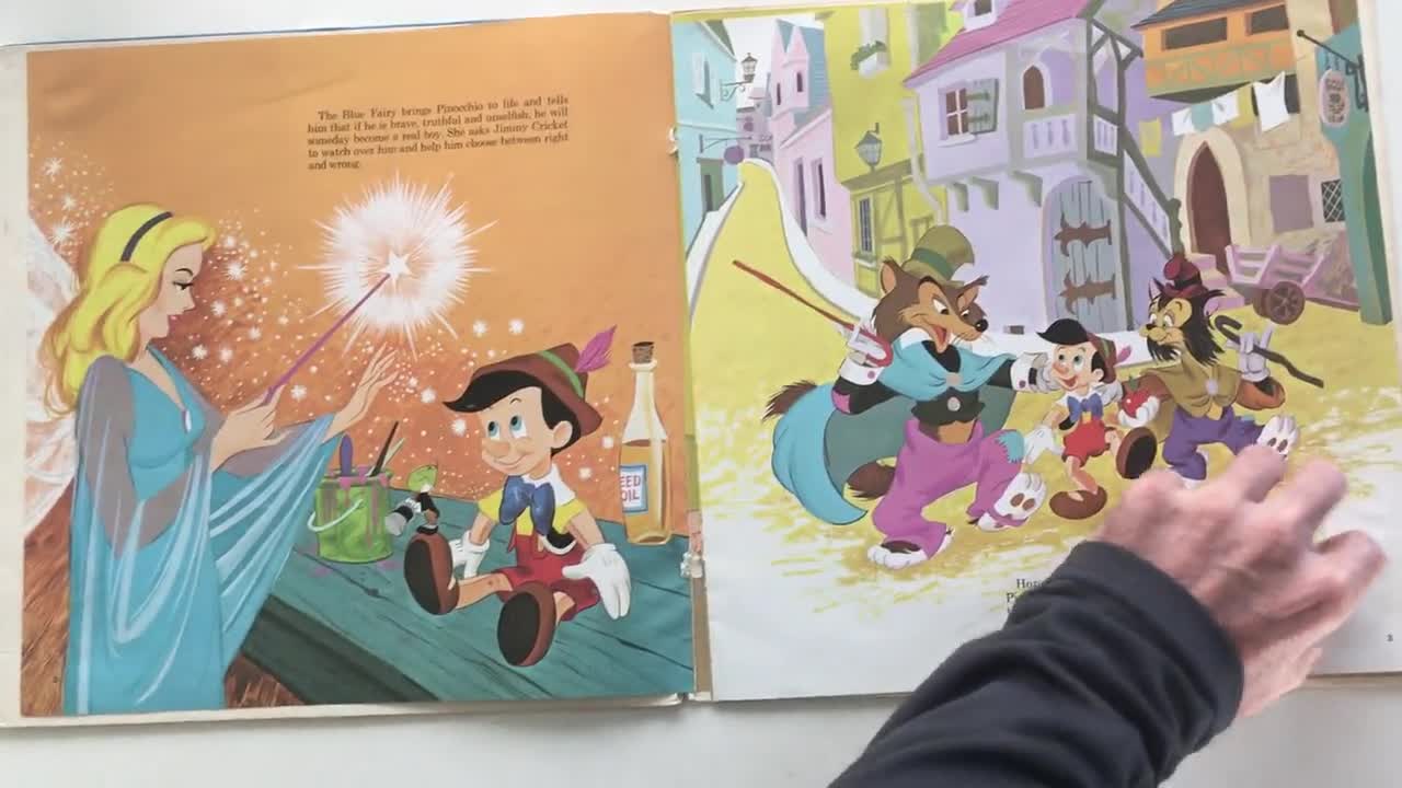 ピノキオ (ストーリーと歌) LP ビニールレコードアルバム