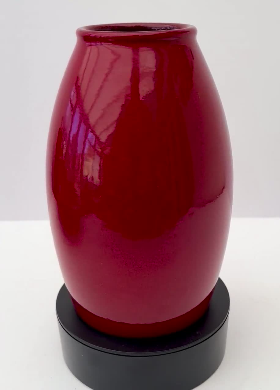 Scheurich - Amano Vase - 629-18 German Mid Century 1970's Torpedo